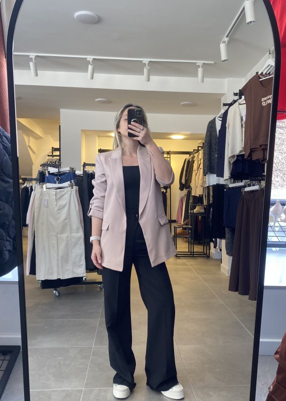Düğmesiz Blazer