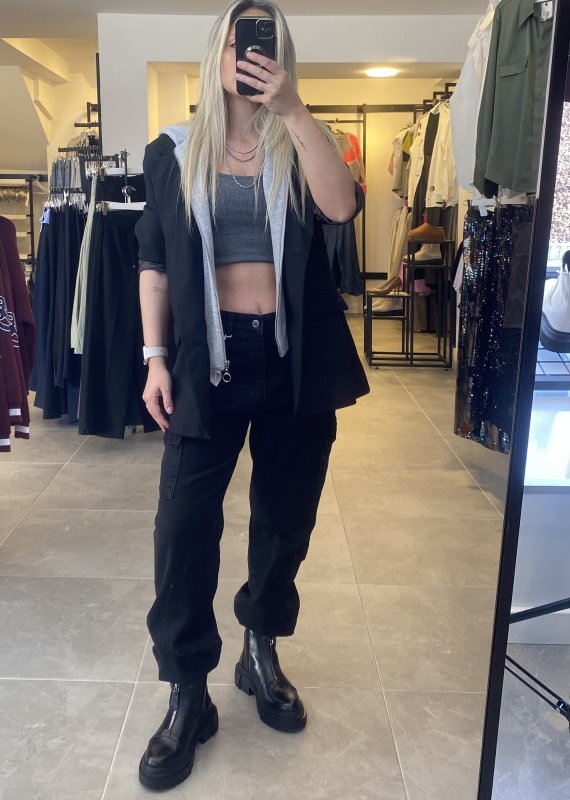 Sweat Detay Blazer